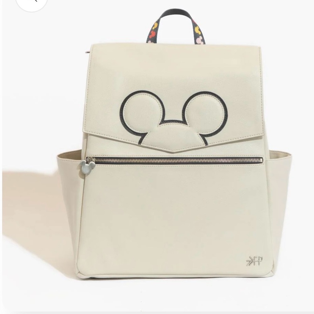 Freshly Picked Cream Backpack with Mickey Design